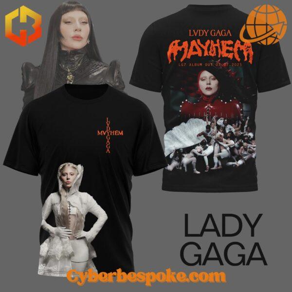 Lightweight and comfortable Lady Gaga Mayhem Album Shirt perfect for everyday wear