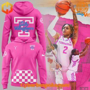 Lightweight and comfortable Lady Vols Basketball Fight Cancer Hoodie perfect for everyday wear