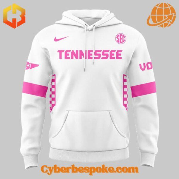 Lady Vols Tennessee Volunteers Pink Uniform Hoodie Classic cotton apparel with a comfortable fit