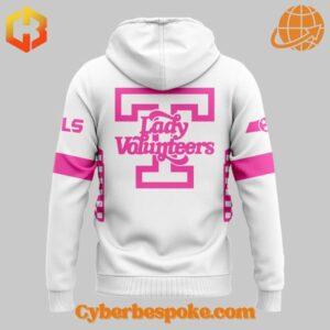 Lady Vols Tennessee Volunteers Pink Uniform Hoodie Classic cotton apparel with a comfortable fit