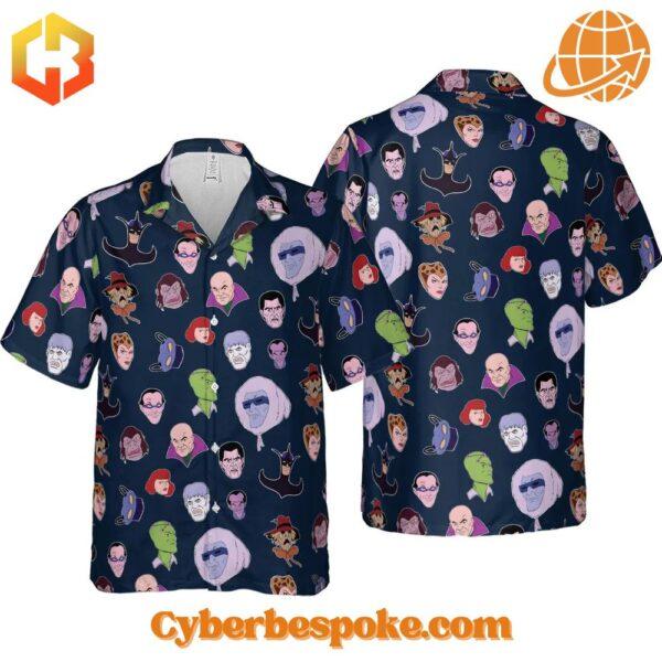 Elevate your footwear game with the sleek and stylish Legion Of Doom Characters Super Friends Version Hawaiian Shirt