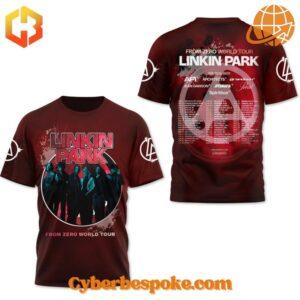 The Linkin Park From Zero World Tour Hoodie delivers softness, breathability, and vibrant all-over prints.