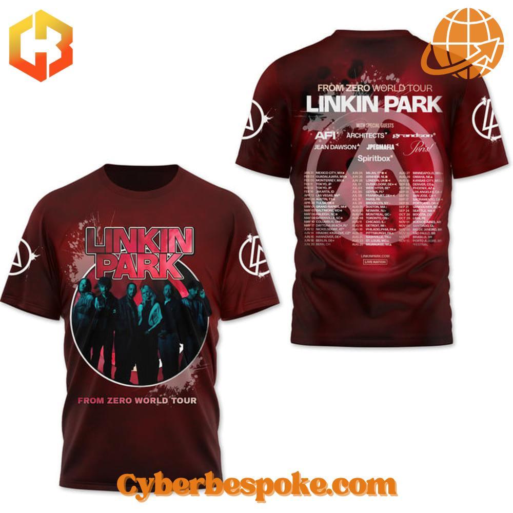 Linkin Park From Zero World Tour Hoodie The Linkin Park From Zero World Tour Hoodie delivers softness, breathability, and vibrant all-over prints.