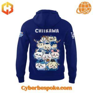 The Los Angeles Dodgers Chiikawa Tokyo Series Hoodie is your new go-to for effortless style.