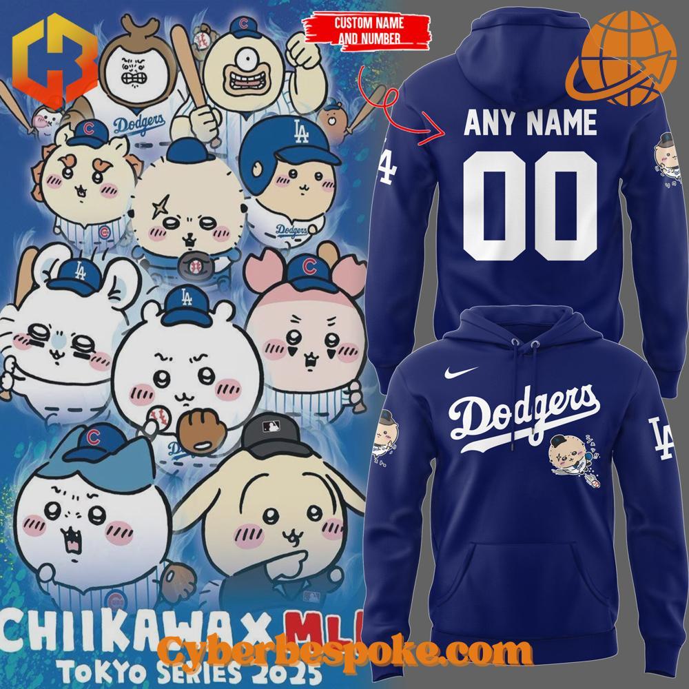 Los Angeles Dodgers Chiikawa Tokyo Series Custom Hoodie The perfect blend of style and comfort – Los Angeles Dodgers Chiikawa Tokyo Series Custom Hoodie