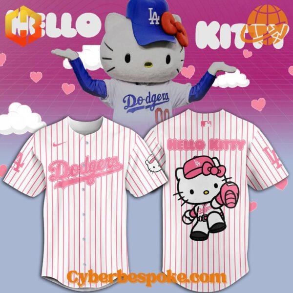 The 1 Los Angeles Dodgers Hello Kitty Baseball Jersey is your go-to for any occasion.