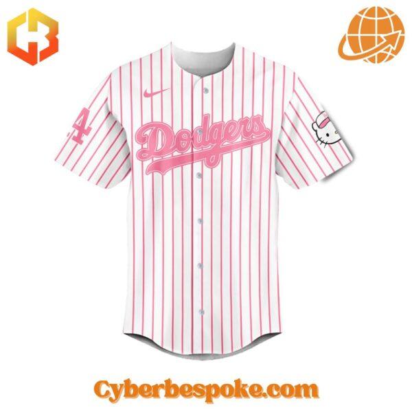 The 2 Los Angeles Dodgers Hello Kitty Baseball Jersey is your go-to for any occasion.