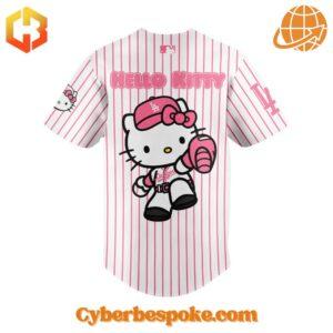 The 3 Los Angeles Dodgers Hello Kitty Baseball Jersey is your go-to for any occasion.