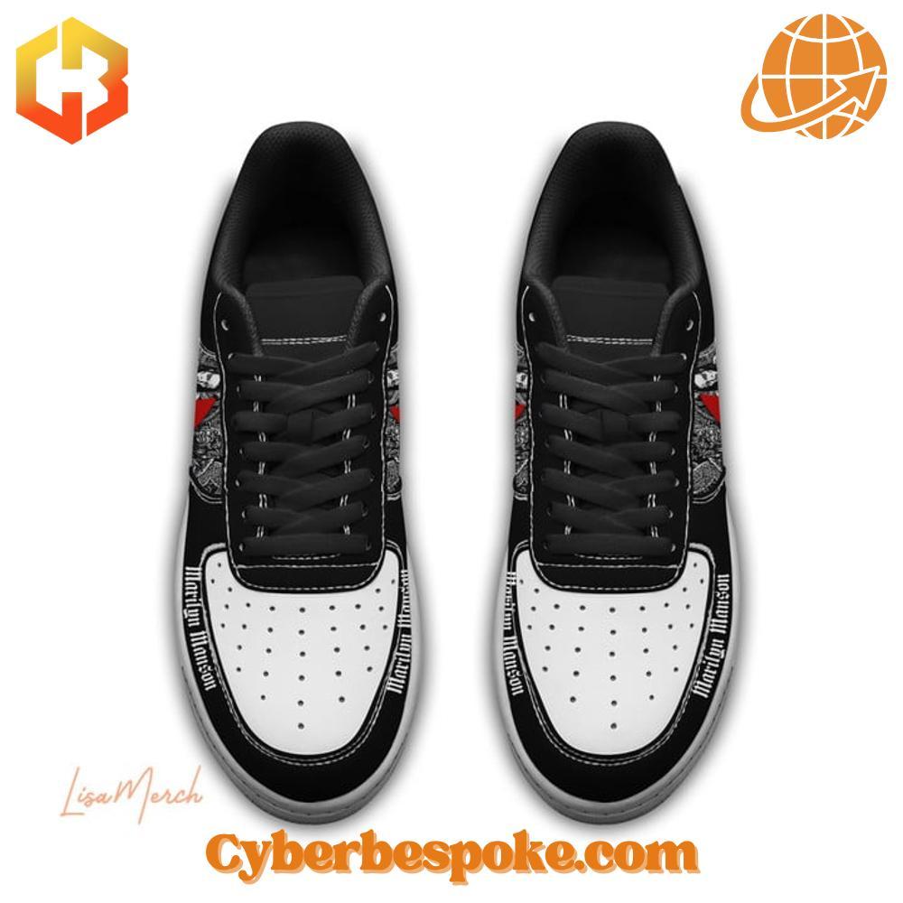 Marilyn Manson Nike Air Force Shoes Elevate your footwear game with the sleek and stylish Marilyn Manson Nike Air Force Shoes