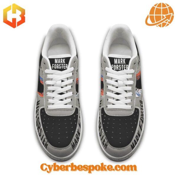 Mark Forster Hi My Name Is Custom Nike Air Force Shoes – high-definition prints, breathable fit, and cushioned sole.