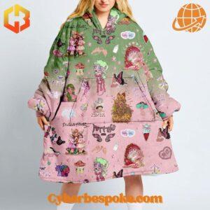 Premium Melanie Martinez Portals Hoodie Blanket featuring high-definition 3D prints and all-day comfort.