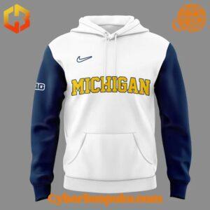 The 2 Michigan Softball Uniform 2025 Sweatshirt combines a modern fit, premium texture, and breathable comfort