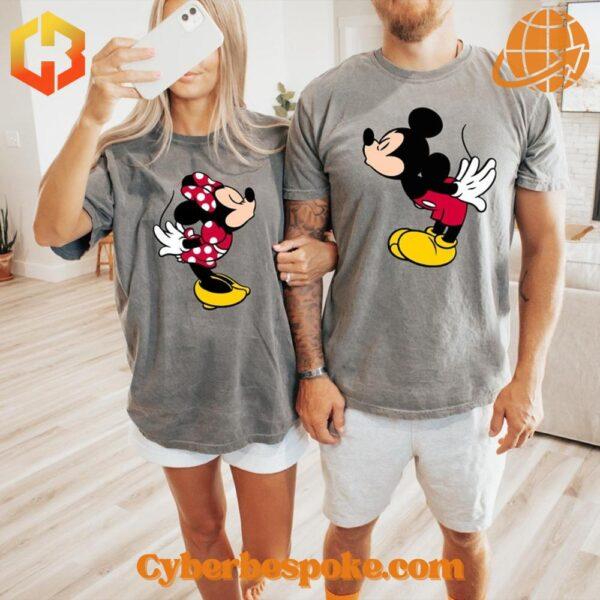 Versatile Mickey Minnie Couple Valentine Shirt designed for everyday wear and effortless style.