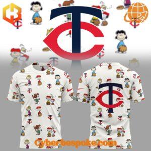 The Minnesota Twins Peanuts Th Anniversary Shirt brings your style to life.