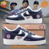 The Minnesota Twins Custom Nike Air Force Shoes blends premium materials with signature Air cushioning.