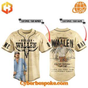 Express yourself with the Morgan Wallen I'm The Problem Tour Baseball Jersey – high-definition colors meet all-day comfort.