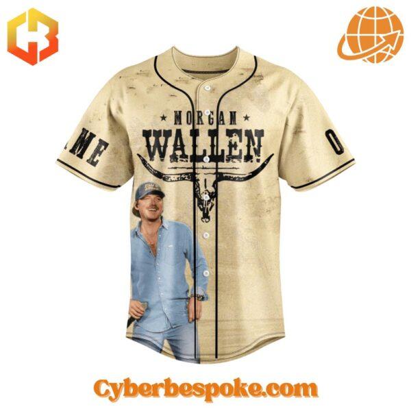 Express yourself with the Morgan Wallen I'm The Problem Tour Baseball Jersey – high-definition colors meet all-day comfort.