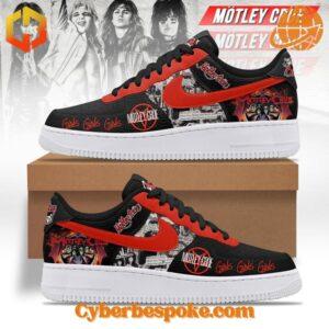 The Mötley Crüe Girls Girls Girls Nike Air Force Shoes combines all-day comfort with next-level style