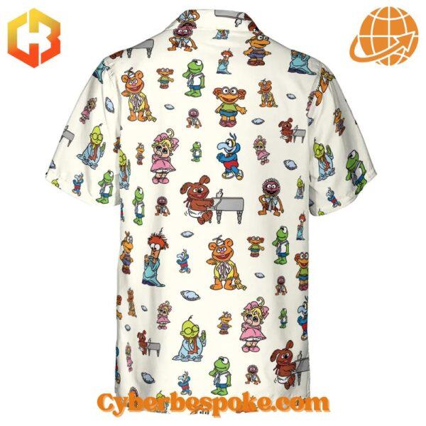 Experience fashion in a new dimension with the Muppet Babies Hawaiian Shirt – wear the unexpected.