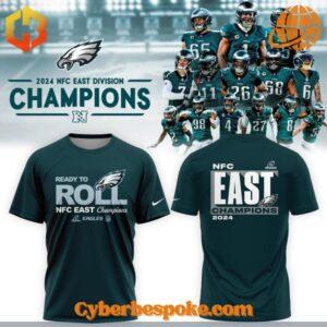 Take every step in style with the Nfc East Champions Philadelphia Eagles Shirt – designed for bold steps and unstoppable comfort.