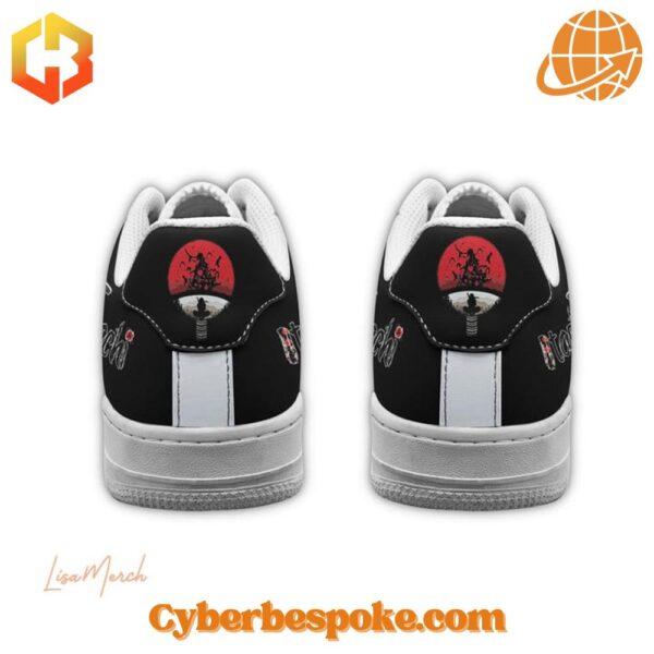 Step up your sneaker game with the sleek and stylish Naruto Uchiha Itachi Nike Air Force Shoes.