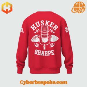 Lightweight and comfortable Nebraska Cornhuskers Honoring The Legend Greg Sharpe Hoodie perfect for everyday wear