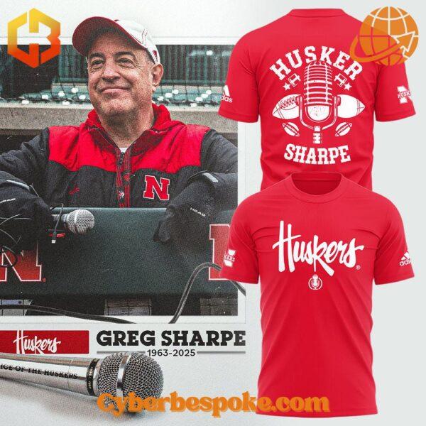 Lightweight and comfortable Nebraska Cornhuskers Honoring The Legend Greg Sharpe Hoodie perfect for everyday wear