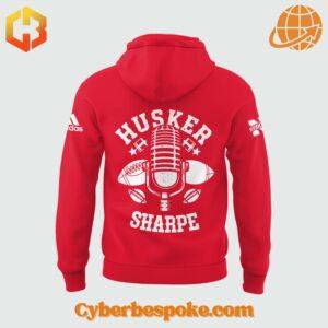 Lightweight and comfortable Nebraska Cornhuskers Honoring The Legend Greg Sharpe Hoodie perfect for everyday wear