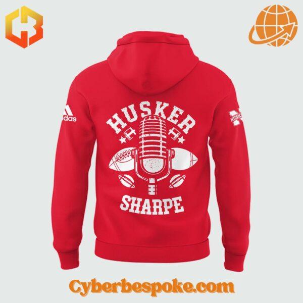 Lightweight and comfortable Nebraska Cornhuskers Honoring The Legend Greg Sharpe Hoodie perfect for everyday wear