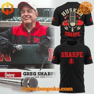 The Nebraska Huskers Greg Sharpe Shirt is your new go-to for effortless style.