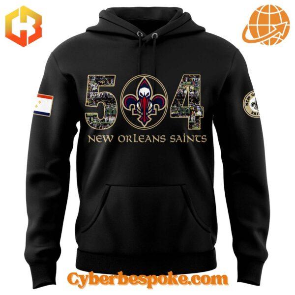 Express yourself with the New Orleans Saints Day Hoodie – high-definition colors meet all-day comfort.