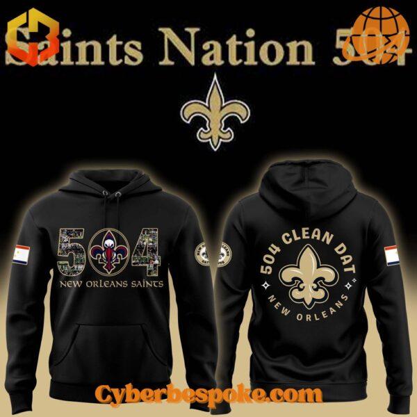 Express yourself with the New Orleans Saints Day Hoodie – high-definition colors meet all-day comfort.