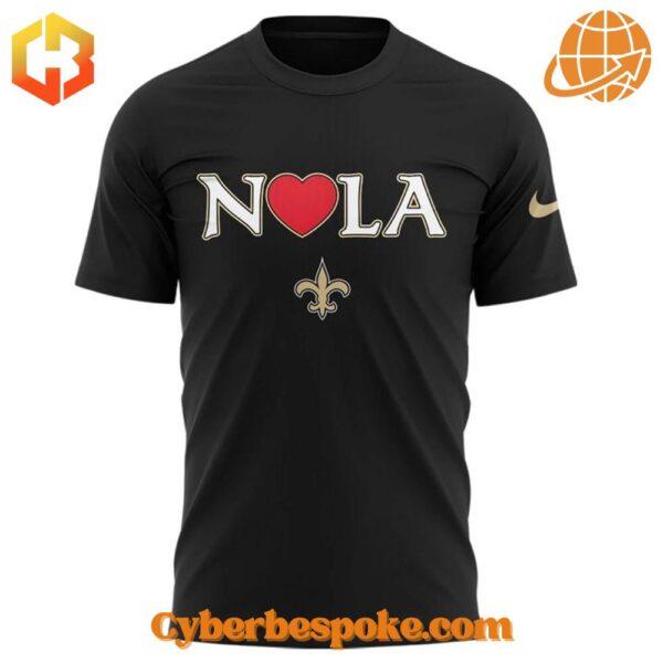 New Orleans Saints Nola Hoodie Classic cotton apparel with a comfortable fit