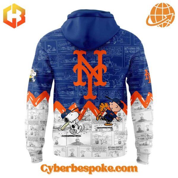 Lightweight and comfortable New York Mets Th Anniversary Of Peanuts Hoodie perfect for everyday wear