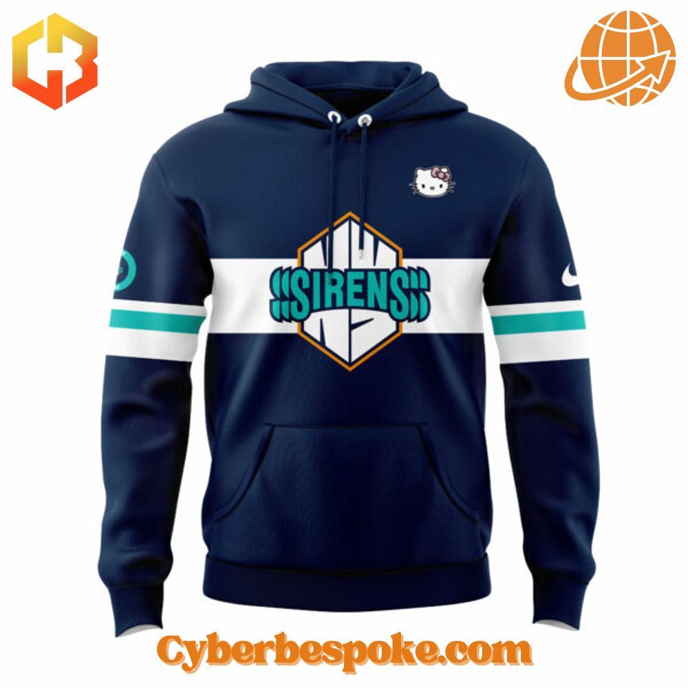 New York Sirens Hello Kitty Hoodie Wear the extraordinary with the New York Sirens Hello Kitty Hoodie – hyper-detailed 3D prints that last.