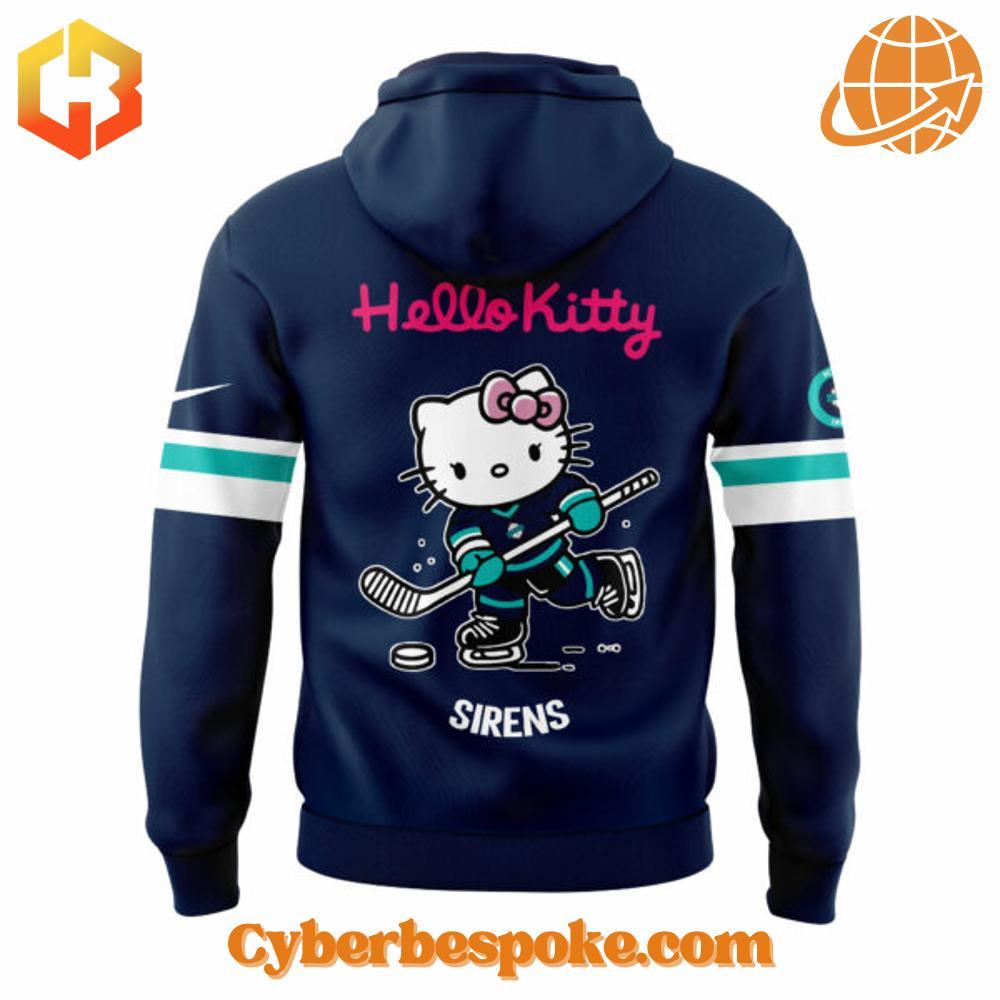 New York Sirens Hello Kitty Hoodie Wear the extraordinary with the New York Sirens Hello Kitty Hoodie – hyper-detailed 3D prints that last.