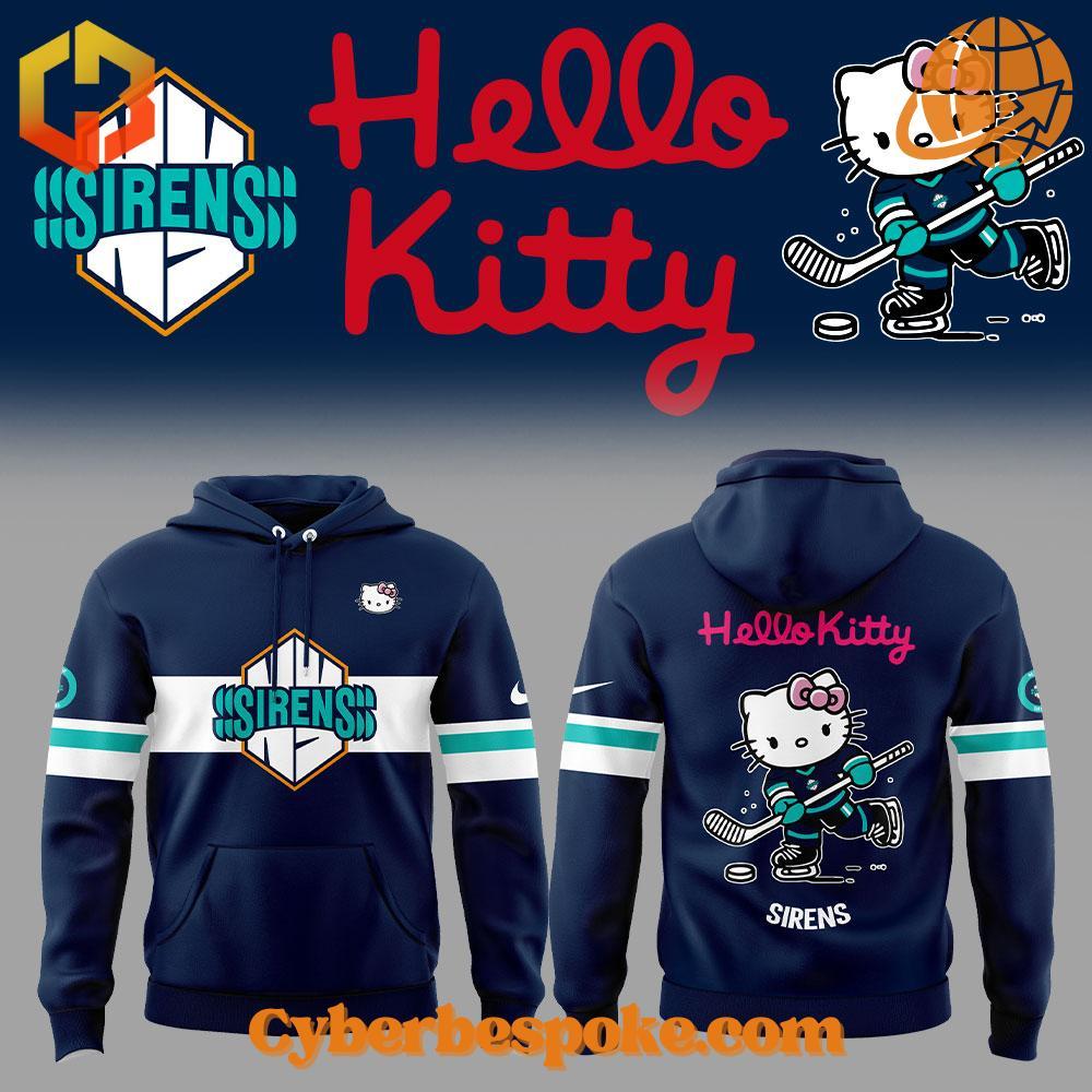 New York Sirens Hello Kitty Hoodie Wear the extraordinary with the New York Sirens Hello Kitty Hoodie – hyper-detailed 3D prints that last.