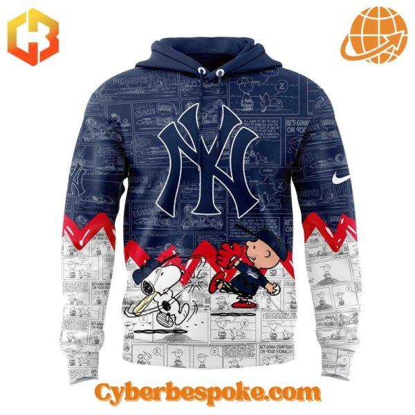 New York Yankees Th Anniversary Of Peanuts Hoodie – soft, breathable, and made to move.