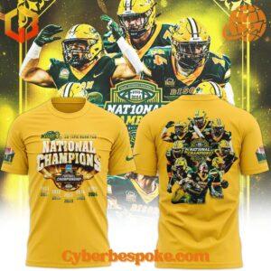 Soft and Classic Style with an North Dakota State Bison Football Champions Shirt