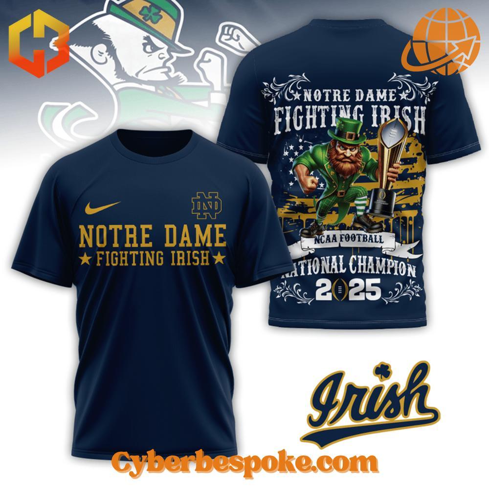 Notre Dame Fighting Irish National Champion Shirt Express yourself effortlessly with the Notre Dame Fighting Irish National Champion Shirt – style without limits.