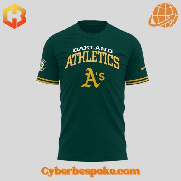 The Oakland Athletics Firefighter Appreciation Night Shirt offers premium quality with a modern touch.