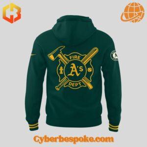 The Oakland Athletics Firefighter Appreciation Night Shirt offers premium quality with a modern touch.