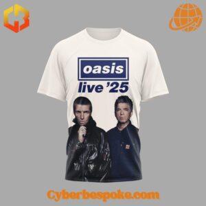 The Oasis Live' World Tour Shirt blends comfort, quality, and modern design