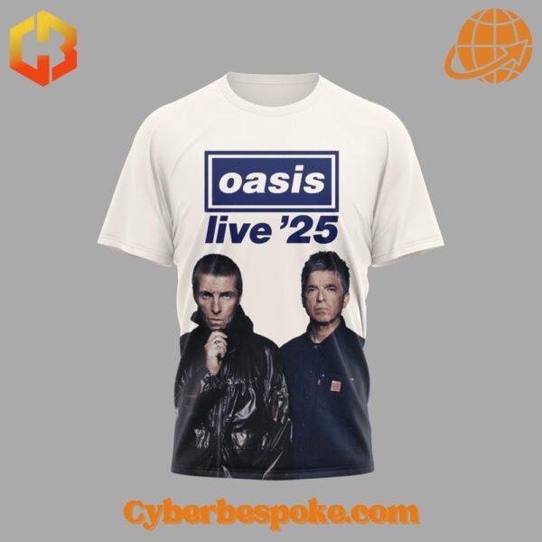 The Oasis Live' World Tour Shirt blends comfort, quality, and modern design