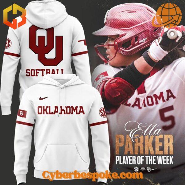 Oklahoma Sooners Ella Parker Shirt Classic cotton apparel with a comfortable fit