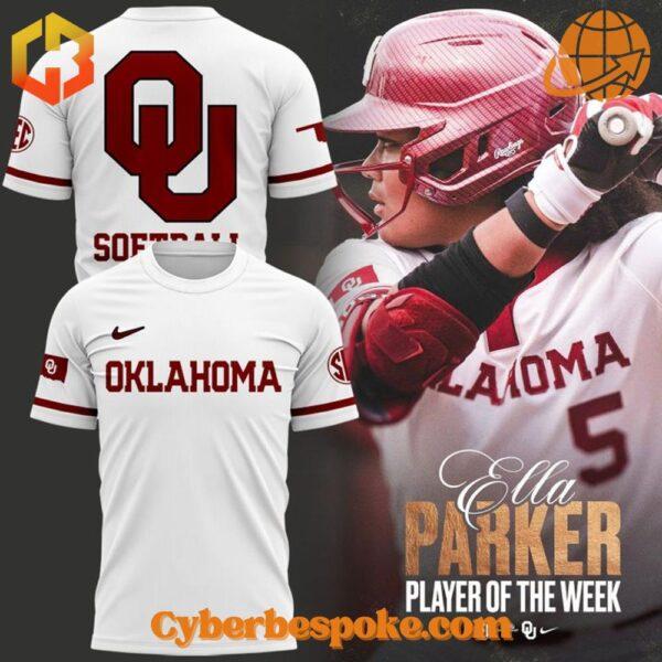 Oklahoma Sooners Ella Parker Shirt Classic cotton apparel with a comfortable fit