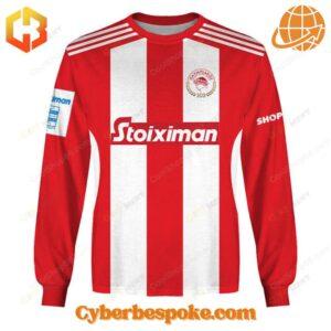 Versatile Olympiacos Fc Home Jersey Hoodie designed for everyday wear and effortless style.