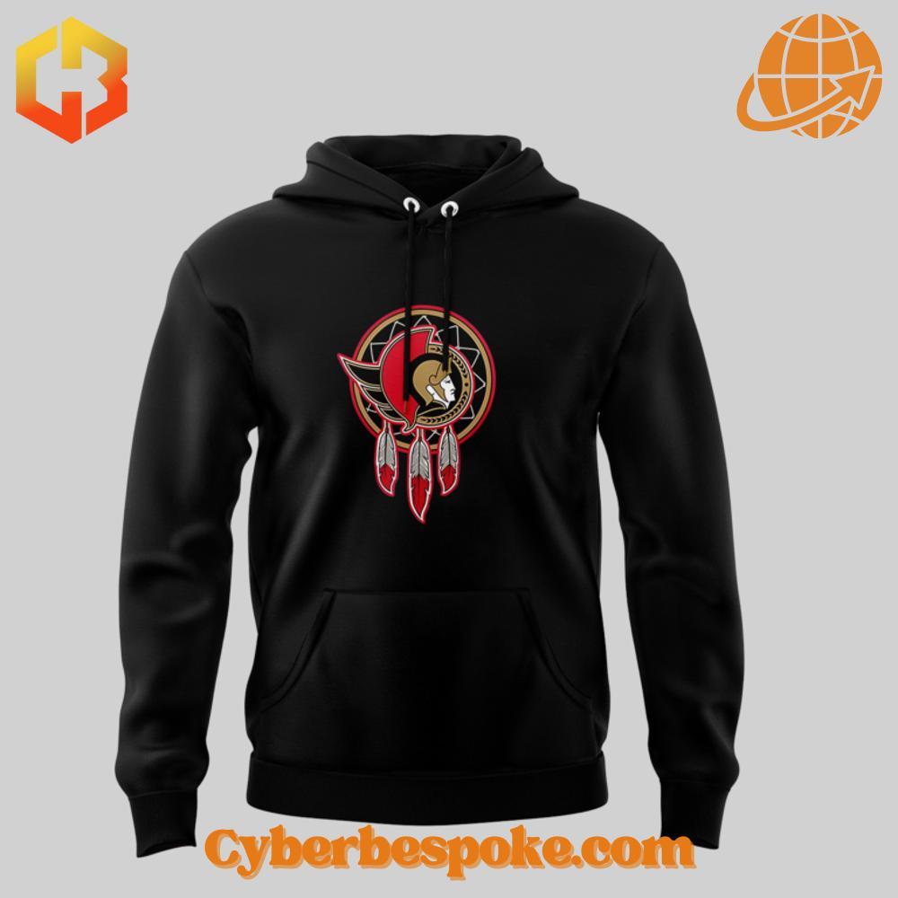 Ottawa Senators Indigenous Culture Hoodie Wear the extraordinary with the Ottawa Senators Indigenous Culture Hoodie – hyper-detailed 3D prints that last.