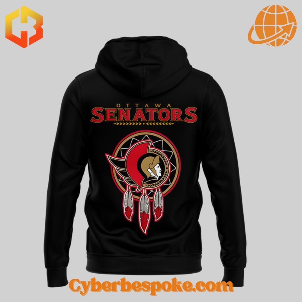 Ottawa Senators Indigenous Culture Hoodie Wear the extraordinary with the Ottawa Senators Indigenous Culture Hoodie – hyper-detailed 3D prints that last.