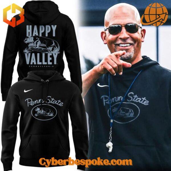 Break the boundaries of traditional fashion with the Penn State Nittany Lions Logo Coach James Franklin Hoodie.